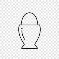 eggplant, deviled eggs, hard boiled eggs, boiled egg icon svg