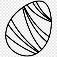 Eier, Ostereier symbol