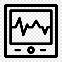 EKG, ECG, heart, heartbeat icon svg