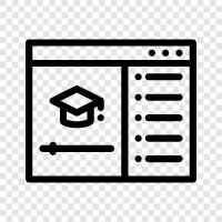 elearning courses, elearning software, elearning courses for professionals, elearning icon svg