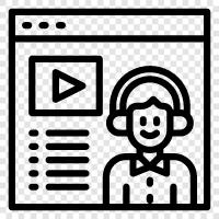 elearning, online courses, elearning, online learning platforms icon svg