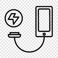 electric, charger, batteries, solar icon svg