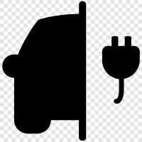 Electric Cars, Tesla, Battery, Charging icon svg