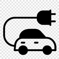 Electric Cars, Electric Vehicle, Electric Vehicle Technology, Electric Vehicle Manufacturing icon svg