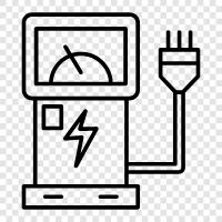 electric cars, electric truck, electric bike, electric scooter icon svg