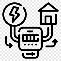 electric, generators, power, power plants icon svg