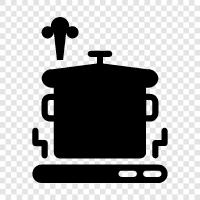 Electric Cooker, Electric Skillet, Electric Fryer, Electric Oven icon svg