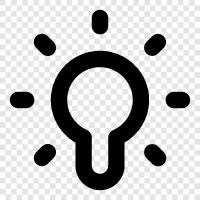 elektrisch, Lampe, Licht, Energie symbol