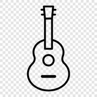 electric guitar, acoustic guitars, acoustic guitars for sale, acoustic guitars for beginners icon svg