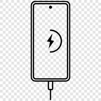 electric, battery, charger, power icon svg