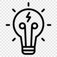 Electric Light Bulb, CFL Light Bulb, LED Light Bulb, Light Bulb icon svg