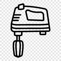 electric mixer, KitchenAid, KitchenAid Stand Mixer, Stand Mixers icon svg