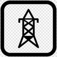 elektrische Energie, elektrische Firma, Elektriker, Stromleitung symbol