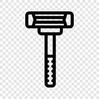 electric razor, wet shaving, safety razor, cartridge razor icon svg