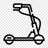 electric scooter, escooter, electric bike, ebike icon svg