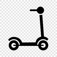 Elektroroller, Selfbalancing Zweirad, persönlichen Transport, Segway symbol