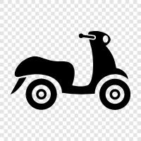 Elektroroller, Roller, Motorrad, Motorroller symbol