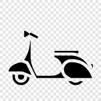 elektrikli scooter, elektrikli bisiklet, ebisiklet, escooter ikon svg