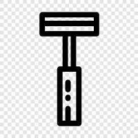 electric shaver, razor, wet shave, electric shaver for women icon svg