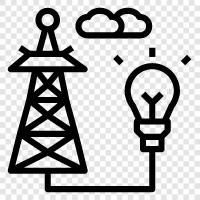 electrical wiring, electrical plugs, electric heater, electric fan icon svg