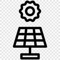 electricity, solar energy, solar panels for sale, solar panels prices icon svg