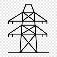 electricity, power, energy, electrician icon svg