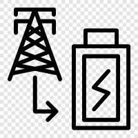 electricity, power, energy, renewable icon svg