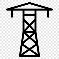 electricity, power, electric, generators icon svg