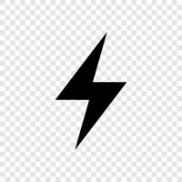 Electricity, Electricity Generation, Electricity Storage, Electricity Transmission icon svg