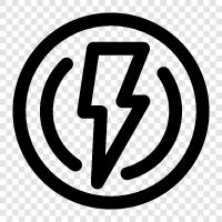 Electricity, Solar Energy, Wind Energy, Energy icon svg