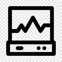 electrocardiogram, heart, heart disease, arrhythmia icon svg