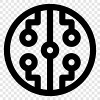 elektronische, schematische, elektronische schematische, elektrische symbol