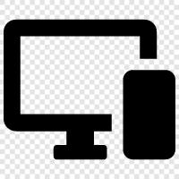 electronic, cellphone, electronic equipment, laptop icon svg