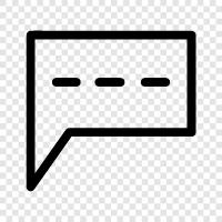 electronic messaging, messaging, chat rooms, online chat icon svg