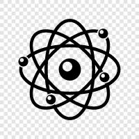 element, nucleus, atom bomb, radioactivity icon svg
