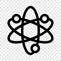 element, nucleus, electron, atomicity icon svg