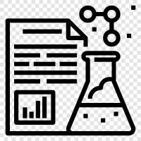 elements, compounds, stoichiometry, formulas icon svg