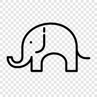 elephant icon svg