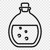 elixir, potion recipe, potion ingredients, potion brewing icon svg