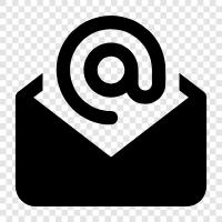 Адрес электронной почты, маркетинг электронной почты, услуги по сбыту электронной почты, советы по сбыту электронной почты Значок svg