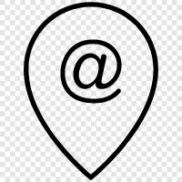 email address creator, email address generator, email addresses, email address generator online icon svg