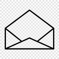 email, correspondence, messages, communication icon svg