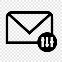 Email, Email Settings, Email Settings for Gmail, Email Settings for Outlook icon svg