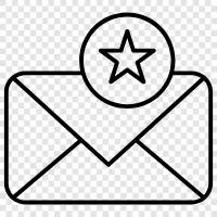 email, favorite, email list, email marketing icon svg