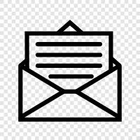 EMail, senden, EMail senden symbol