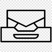 email, inbox, Inbox icon svg