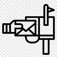 EMail, Senden, Nachricht, OnlineMail symbol