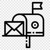 EMail, Postfachadresse, Posteingang, Post symbol