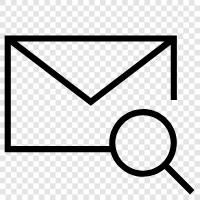 email, Gmail, search mail, mail search icon svg