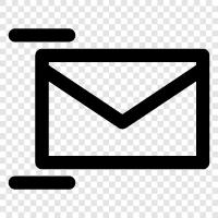 EMail, Mailing, EMail Marketing, Briefe versenden symbol